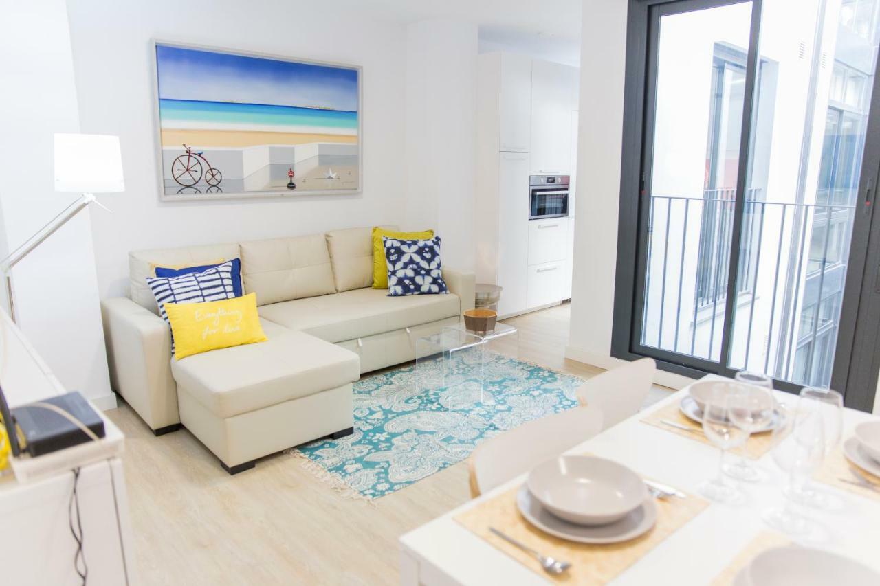 Апартаменты Piso Con Diseno Parras Малага Экстерьер фото