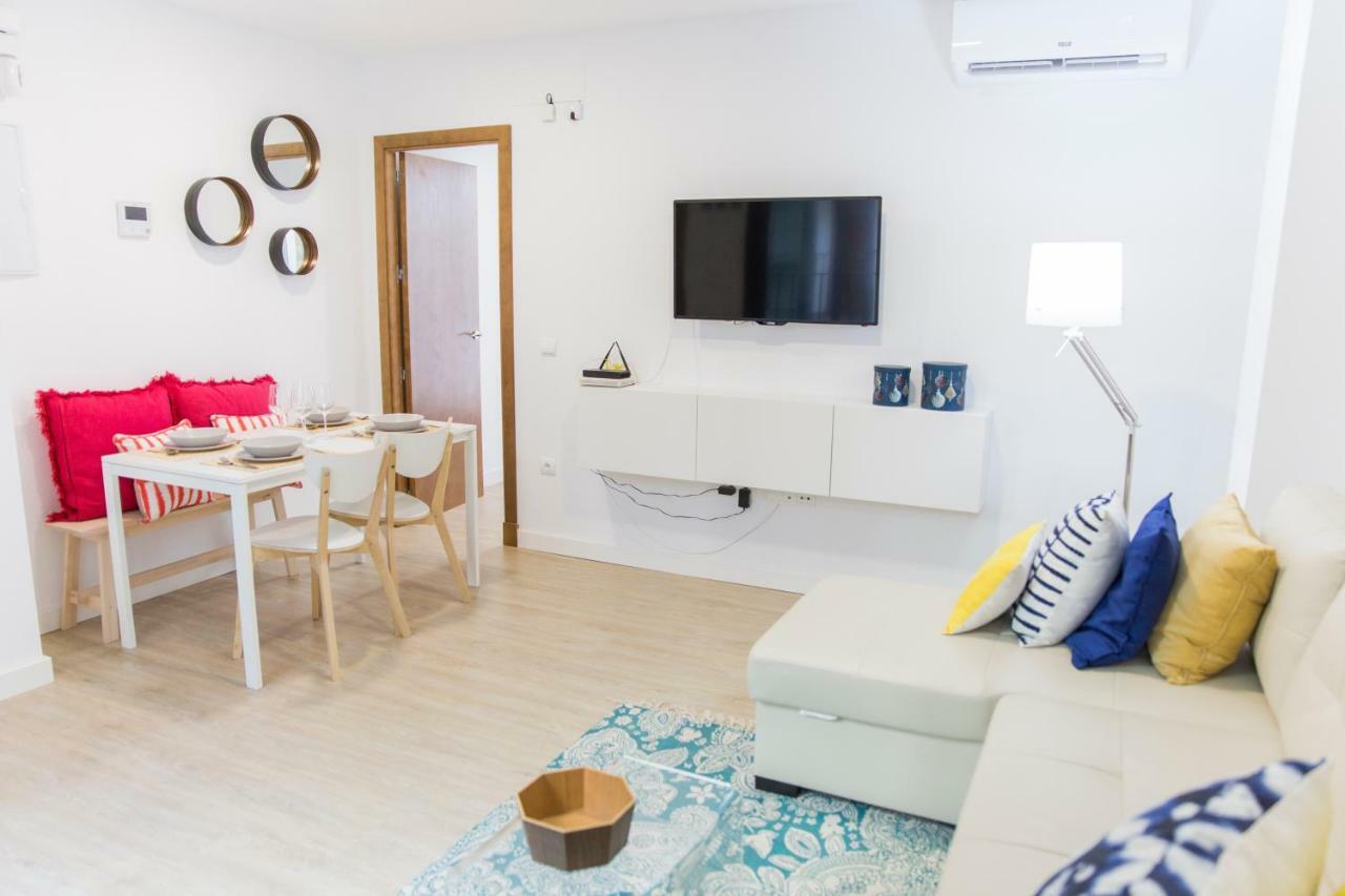 Апартаменты Piso Con Diseno Parras Малага Экстерьер фото