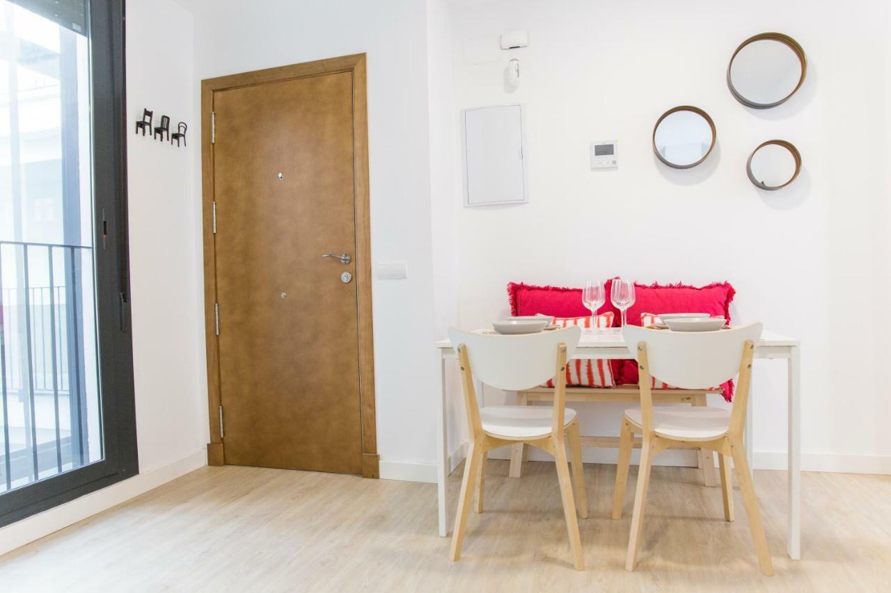 Апартаменты Piso Con Diseno Parras Малага Экстерьер фото